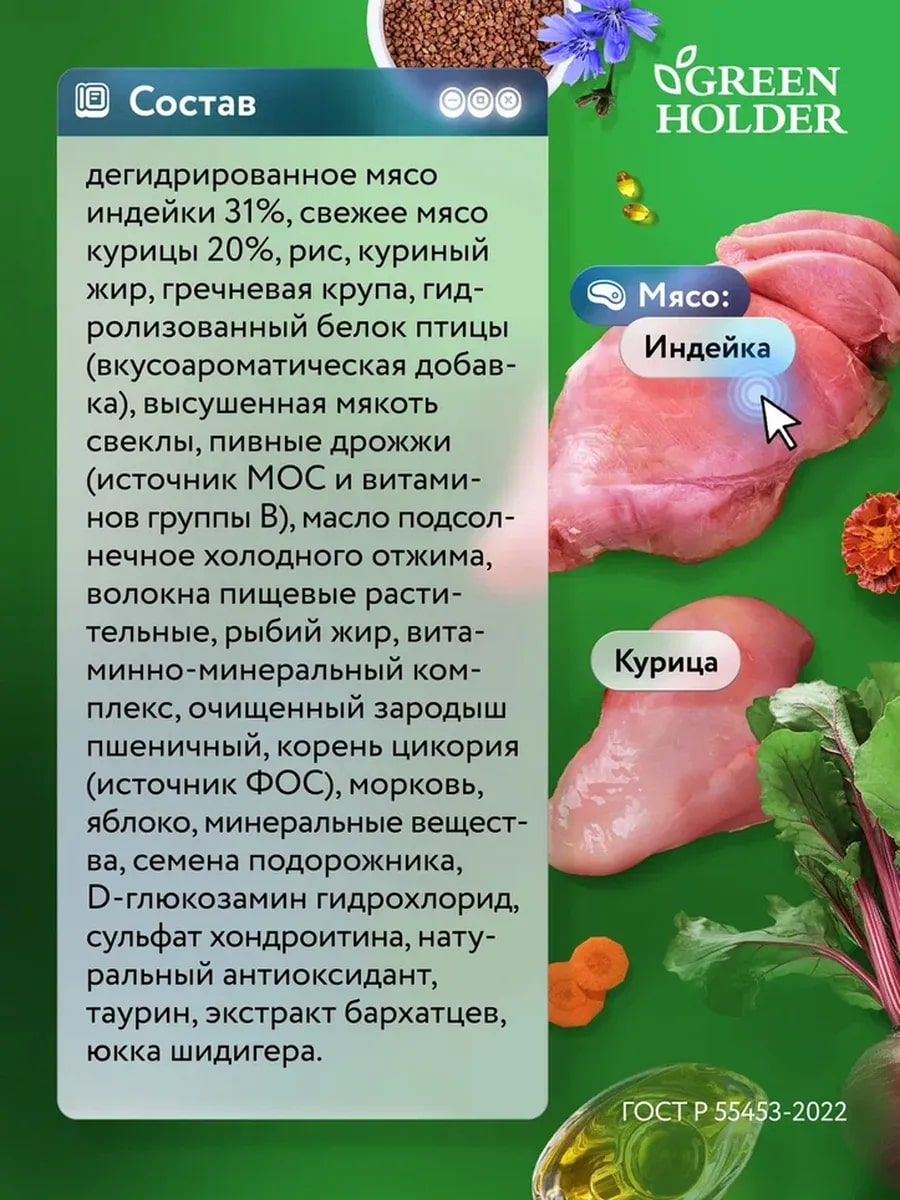 Корм для взрослых кошек всех пород Корм для взрослых кошек всех пород