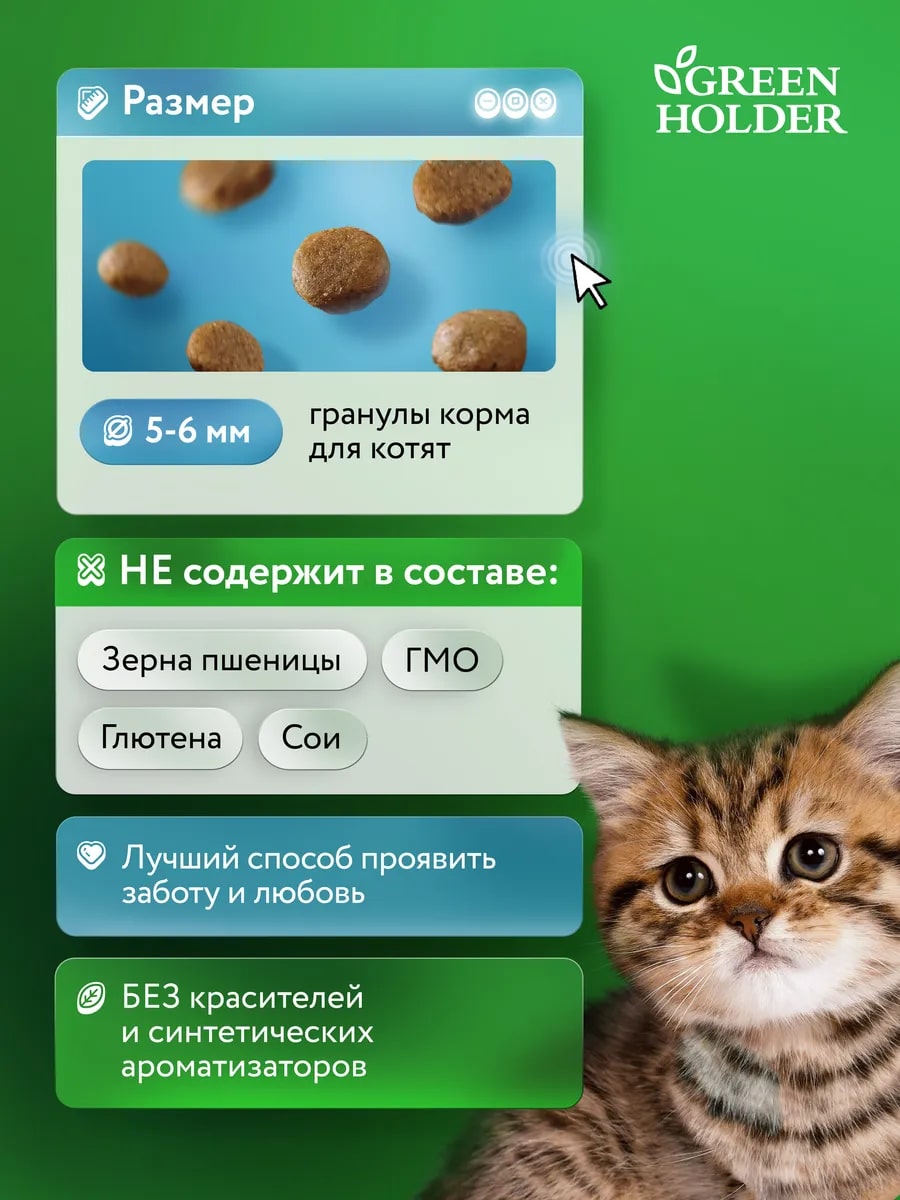 Корм для котят всех пород
