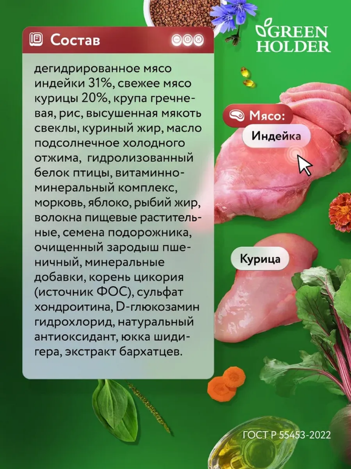 Корм для щенков средних пород